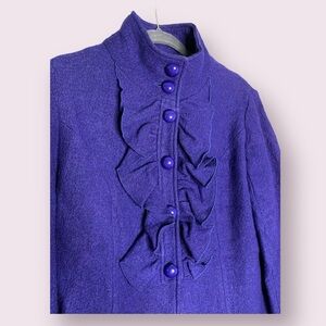 Women’s Purple Mac‎ and Jac Vintage Style Blazer Size M